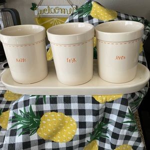 Rae Dunn utensil holder